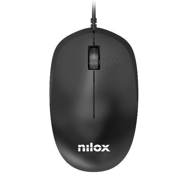 Nilox USB optički miš 1200 DPI sa 3 tastera